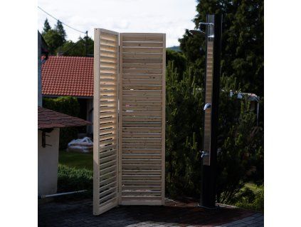2-teiliger, klappbarer Außen-Paravent