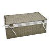 Úložný box s víkem šedý (Rozměry (cm) 40x27, v. 15)