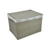 Úložný box s víkem šedý (Rozměry (cm) 32x21, v. 24)