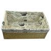 Úložný box s látkou PARIS (rozměry (cm) 30x20, v. 12)