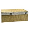 Úložný box s víkem s látkou PARIS (rozměry (cm) 30x21, v. 11)