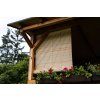 Holzrollo für Pergola - Naturfarbe