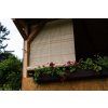 Holzrollo für Pergola - Naturfarbe