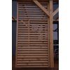 Holzparavent für die Terrasse