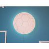 Nachtlicht für Kinder - Fußball - weiß - 34 cm