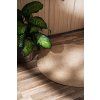 Runder Juteteppich - natur