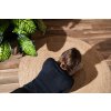 Runder Juteteppich - natur