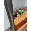Holzständer für Blumenkästen – 3-stöckig, hellbraun