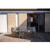 Sonnenschutz für die Terrasse mit Aluminiumrahmen