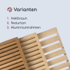 Sonnenschutz für die Terrasse mit Aluminiumrahmen