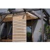 Sonnenschutz für die Terrasse mit Aluminiumrahmen